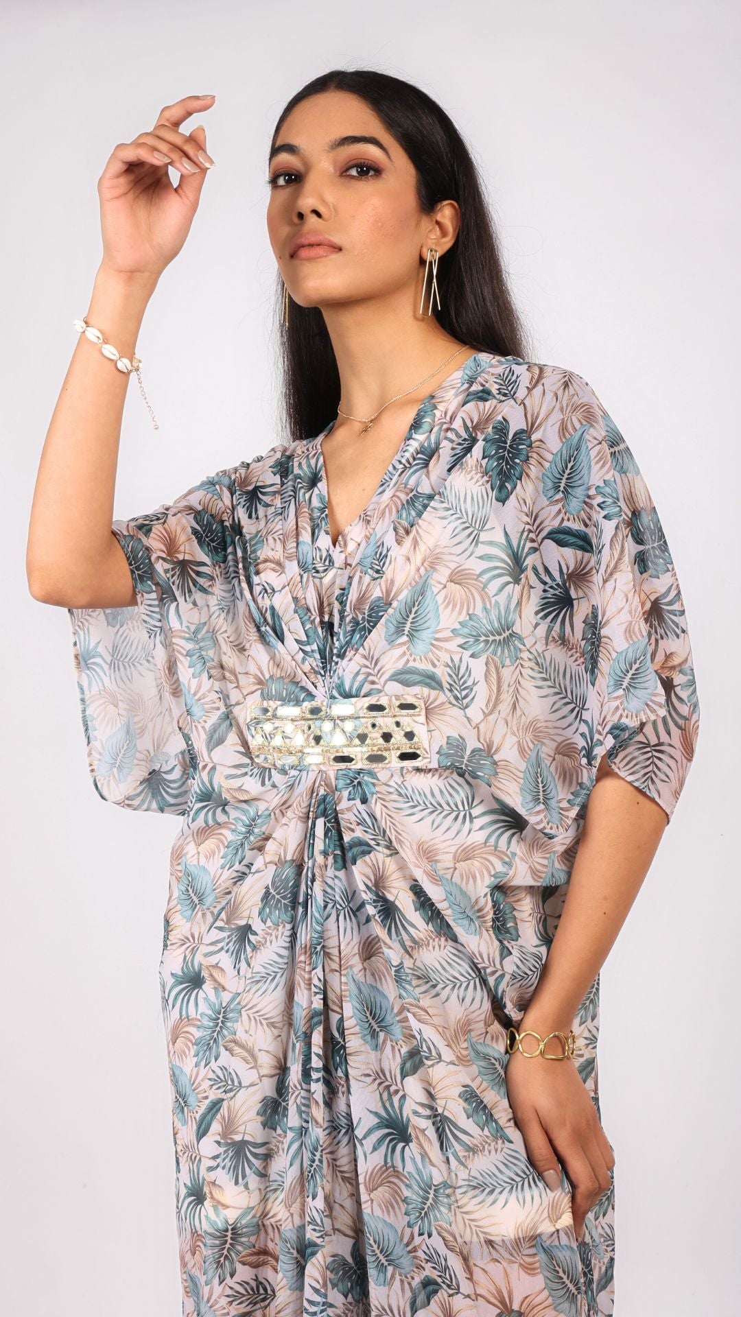 Tropical Dream Kaftan Dress