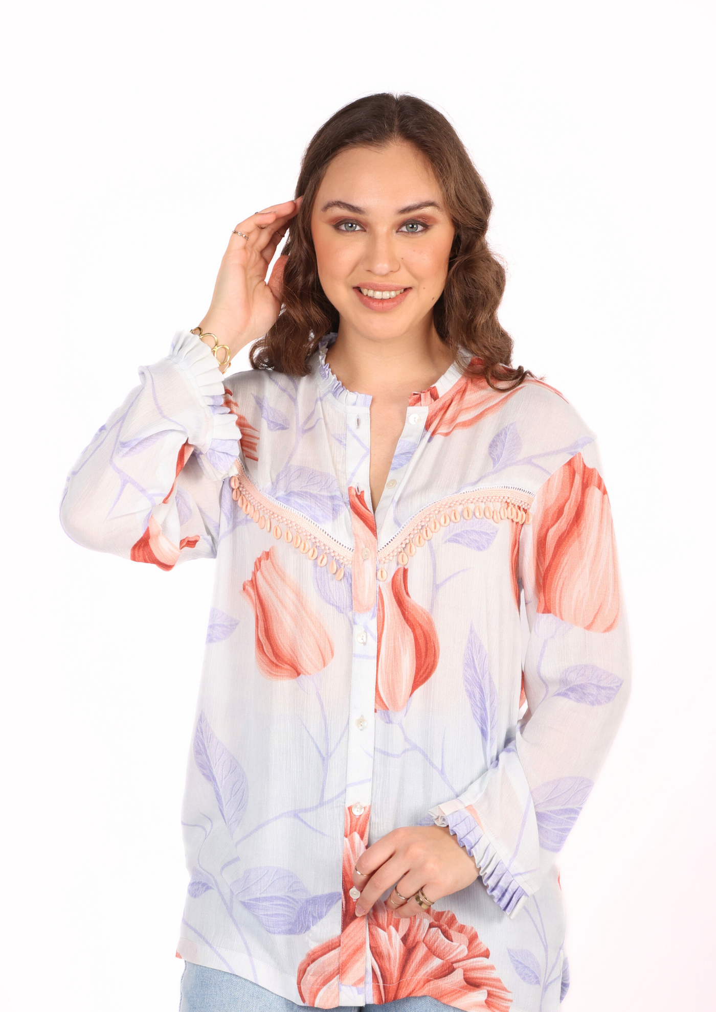 Blooming Flowers  Resort Shirt