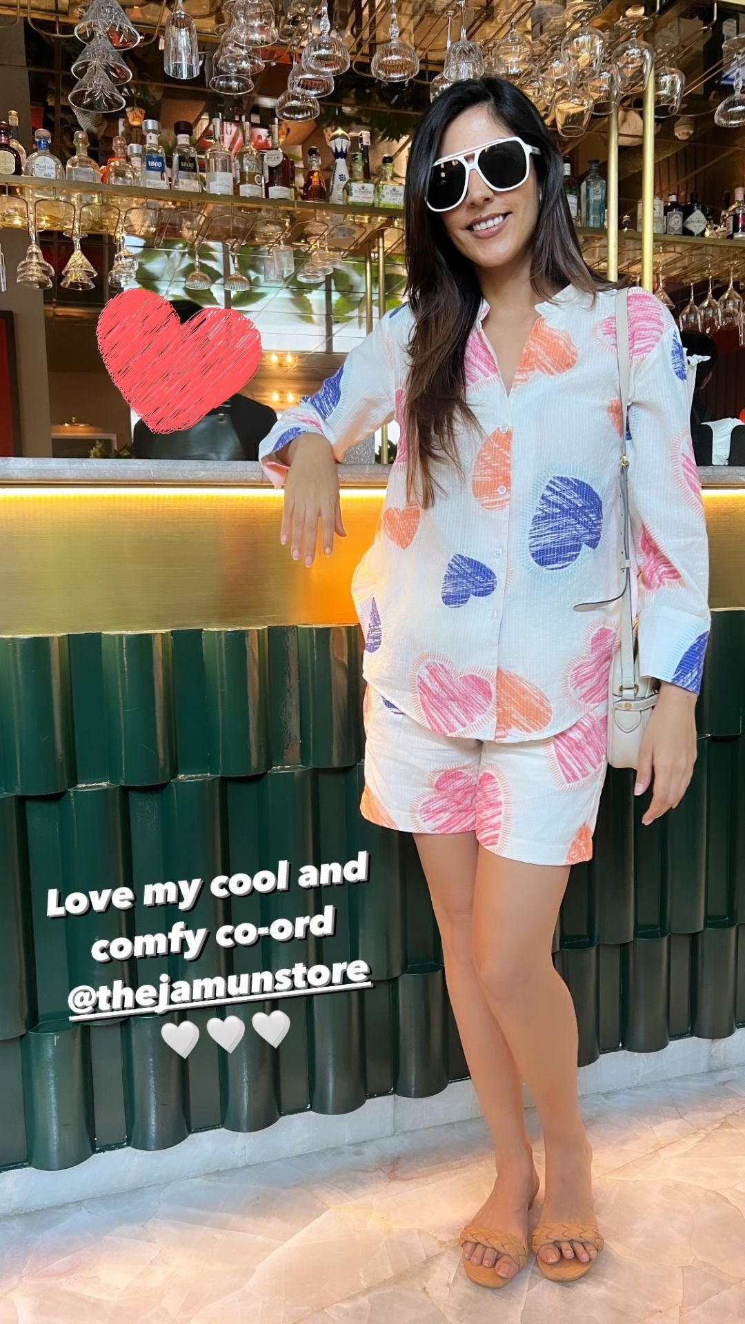 Heart of Joy Shorts Co Ord Set