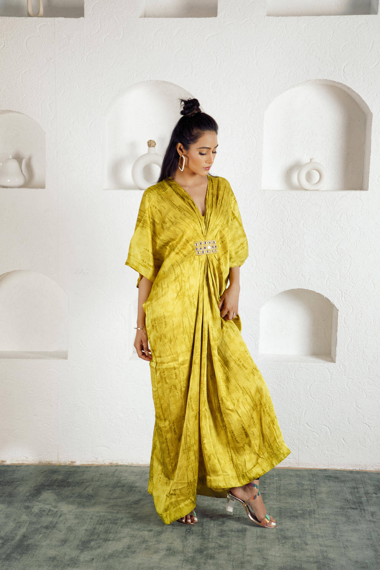 Tuscan Sun Kaftan Dress